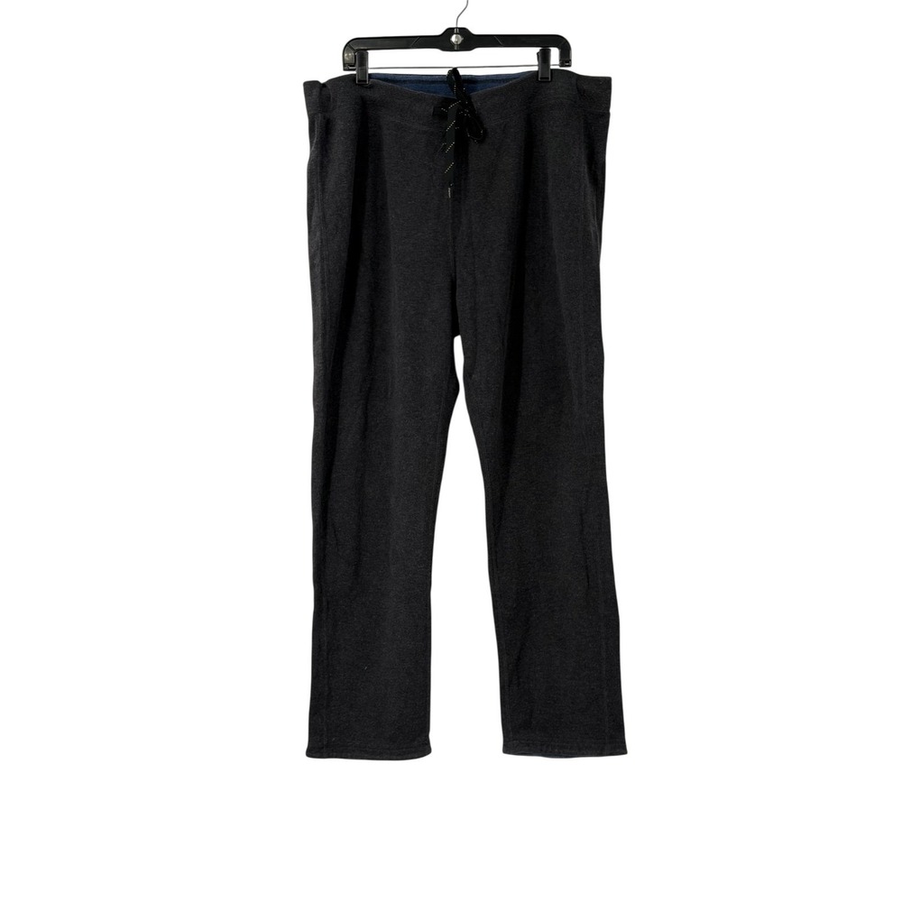 Tommy Bahama Mens Lounge Pants Charcoal Gray Heather‎ Drawstring Straight Leg XL